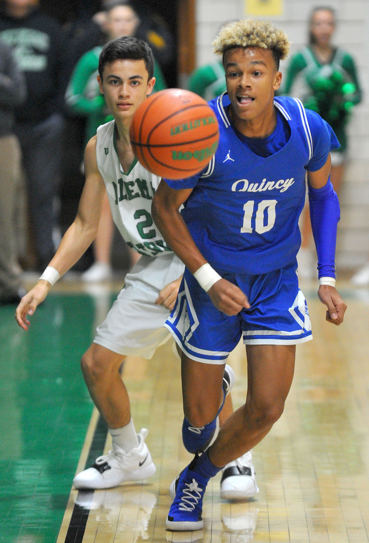 Quincy vs Alleman boys basketball